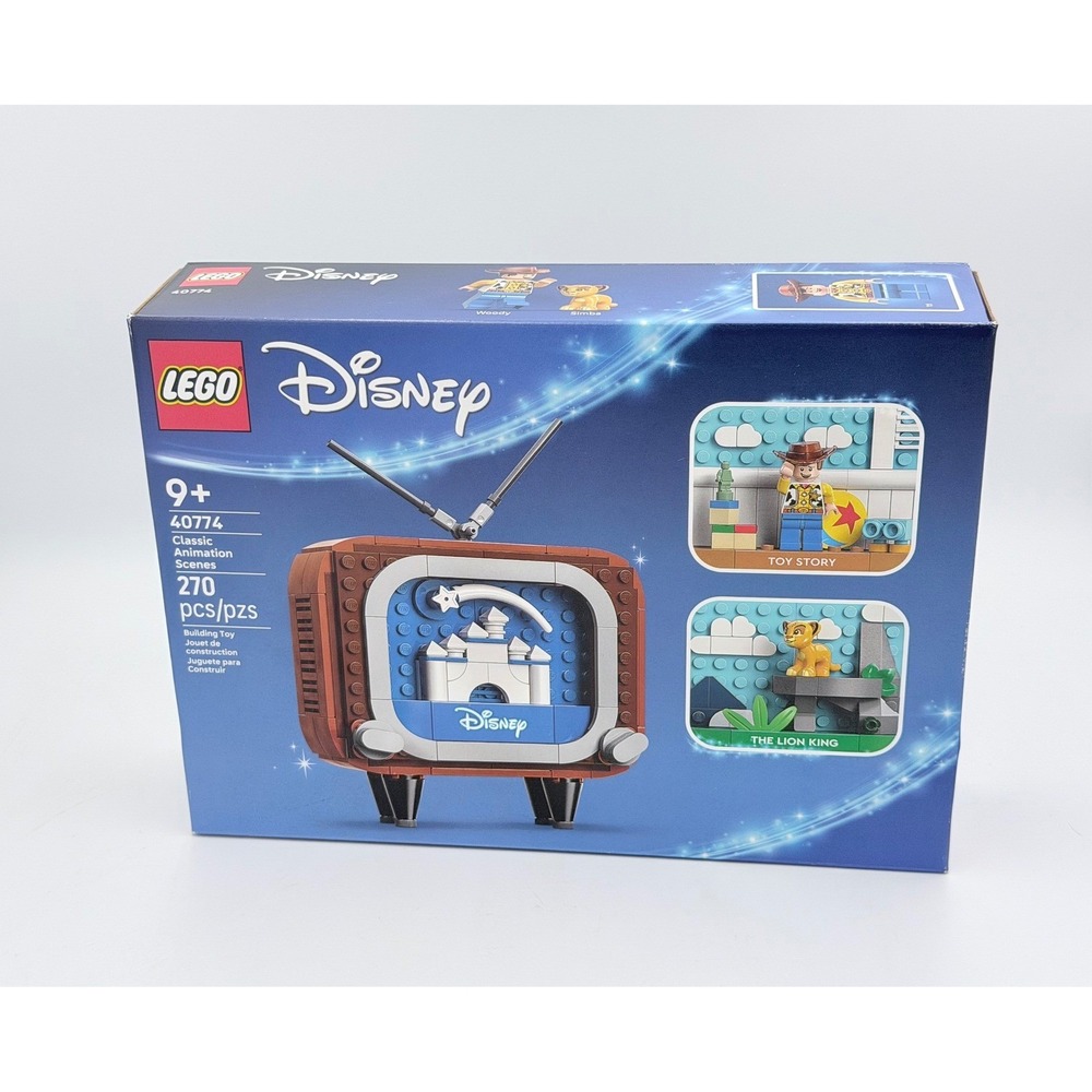 LEGO 40774 Disney Classic Animation TV Set Toy Story Lion King 270pcs NEW - Picture 4 of 6